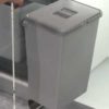 CABINET DOOR HINGED WASTE BIN, Metal ECO Bins 1x15L -PBD SA SG28 4