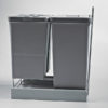 PATTUMIERA ESTRAIBILE per BASE CUCINA; ECOLOGICA Secchi 2x12L 4