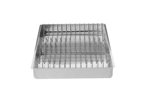 TABLEWARE HOLDER for DRAWER in STAINLESS STEEL 45cm base