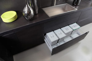 Accessorio Vaschetta per PATTUMIERA per CASSETTO CUCINA serie Metropolis
