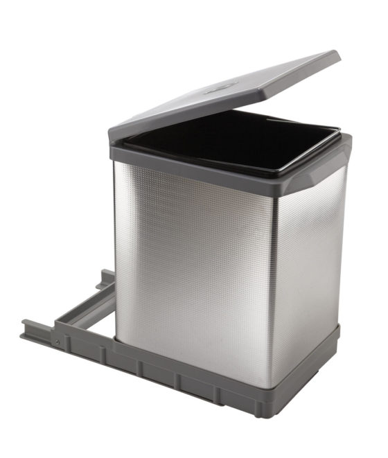 PULL-OUT WASTE BIN for KITCHEN BASE; ECO bins 1x17L -PAL609/1ALL