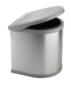 SWING OUT plastic/aluminium WASTE BIN AUTOMATIC kitchen door opening ; ECO Bin 1x10L -PPI607/1 ALL