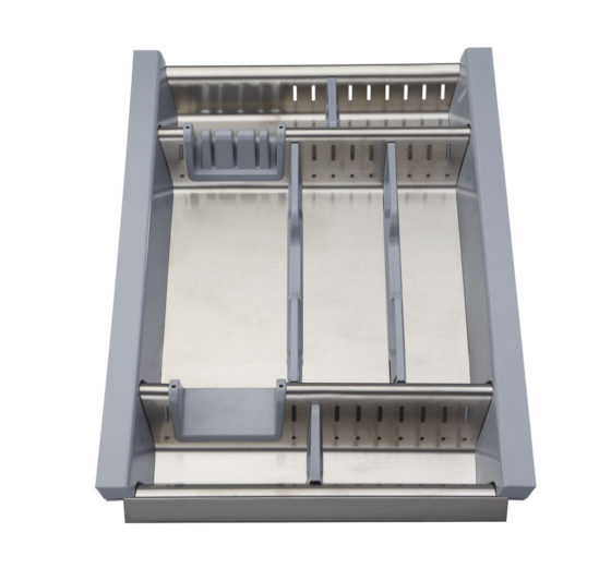 CUTLERY TRAY STAINLESS STEEL "Adaptive" 40cm module -R240/S C10