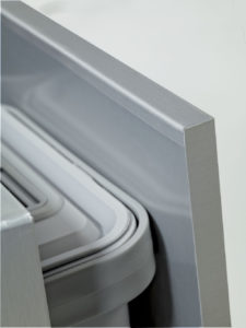 PATTUMIERA ESTRAIBILE per BASE CUCINA; ECOLOGICA Secchi 1x18L+1x8L
