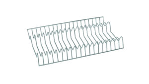 TABLEWARE HOLDER for DRAWER in STAINLESS STEEL 45cm base